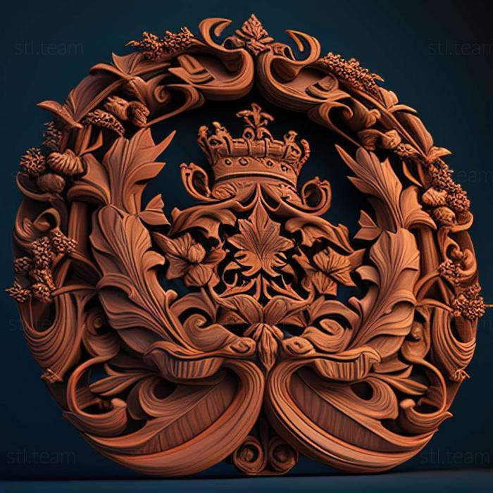 3D model Sovereignty Crown of Kings game (STL)